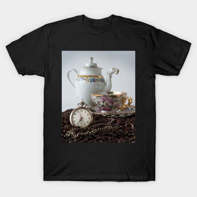 Coffee Time T-Shirt by wolftinz